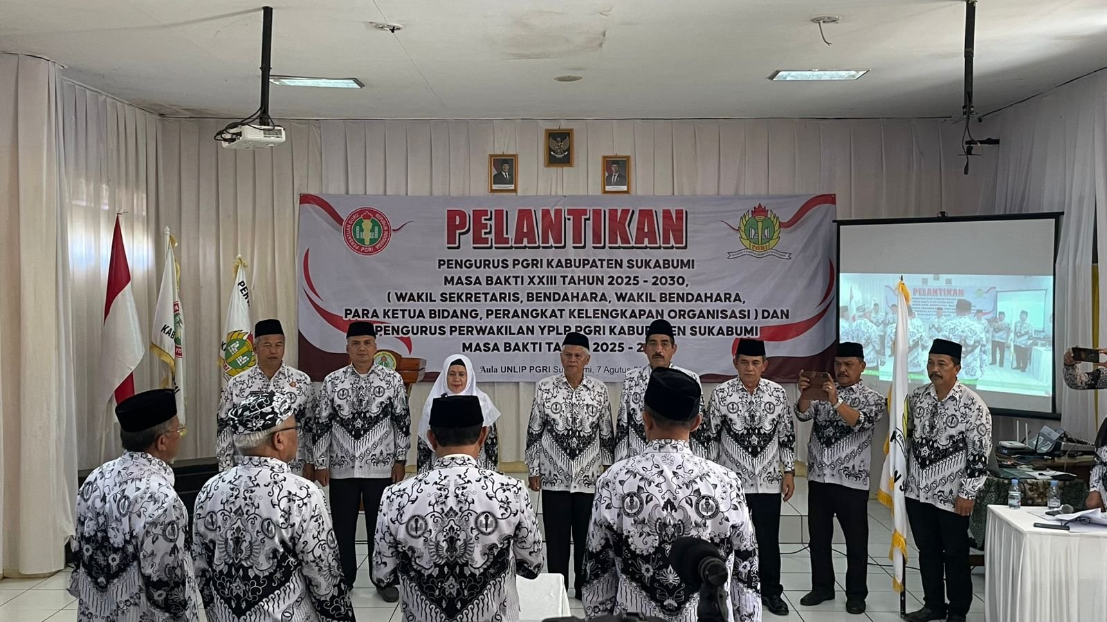 Pelantikan Pengurus Perwakilan YPLP PGRI Kabupaten Sukabumi